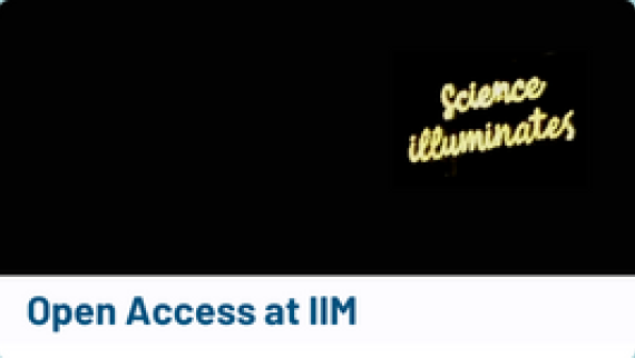 Open Access At IIM