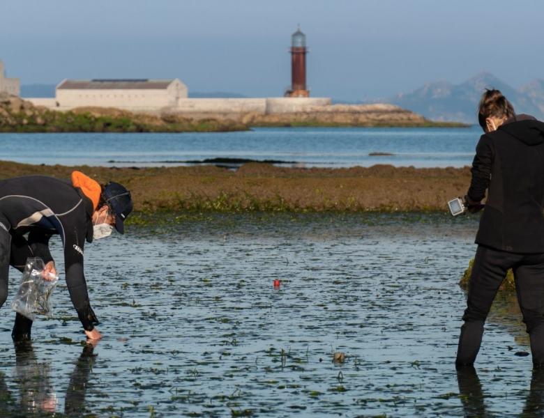 IIM workers in a field trip in Bouzas